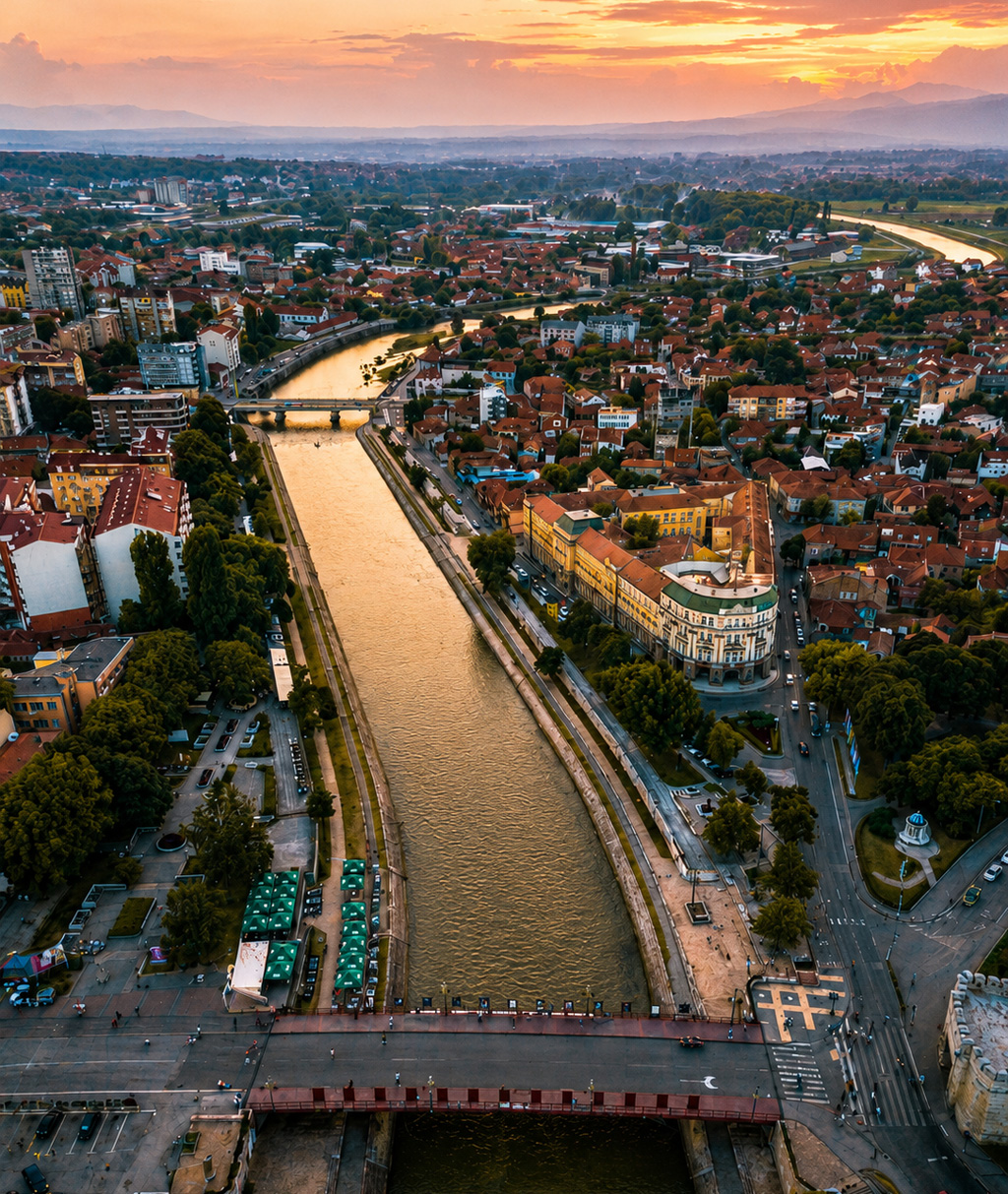 Na oko 1 km od centra Niša